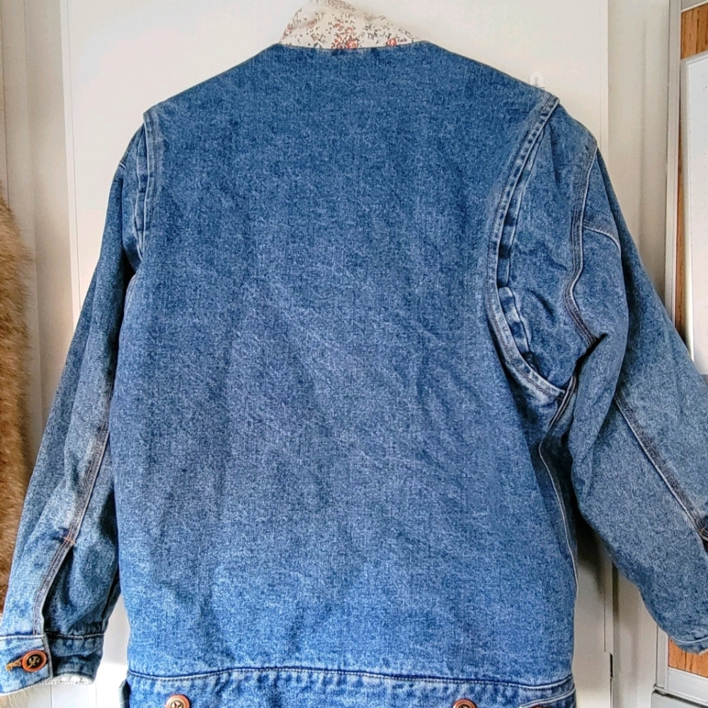 Vintage Country Rose Denim Jacket - Picture 3 of 6